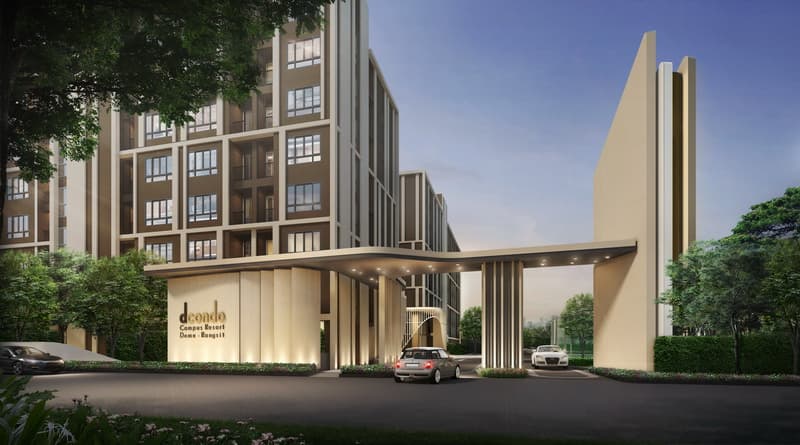 ดีคอนโด แคมปัส โดม - รังสิต (D condo Campus Dome - Rangsit)