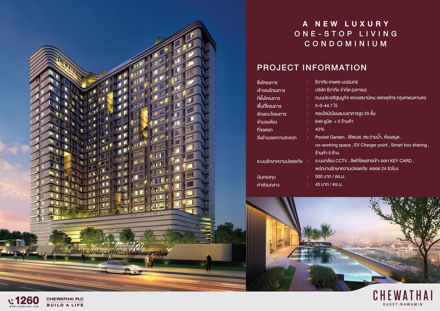 ชีวาทัย เกษตร - นวมินทร์ (Chewathai Kaset - Nawamin)