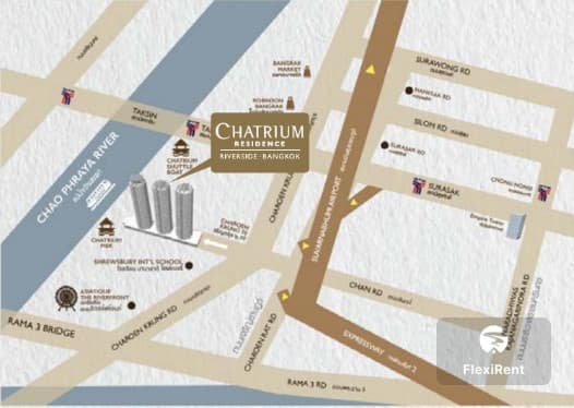 ชาเทรียม ริเวอร์ไซด์ เรสซิเดนซ์ (Chatrium Residence Riverside Bangkok) รูปที่ 9