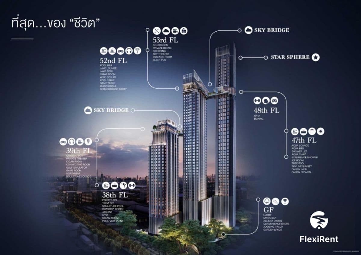 พาร์ค ออริจิ้น ทองหล่อ (Park Origin Thonglor) รูปที่ 61